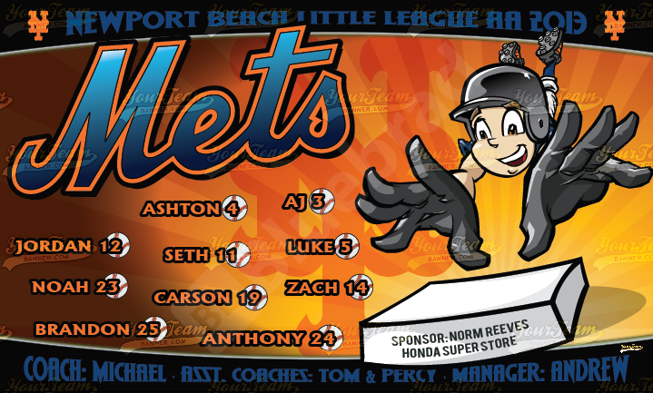 Mets Baseball Slider