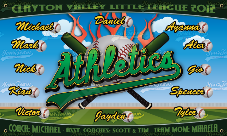 Athletics Clayton Valley Little League 2012