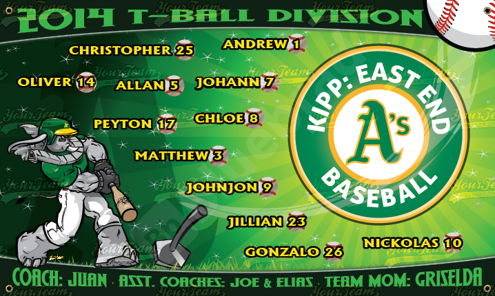 Athletics T-Ball Kipp East End