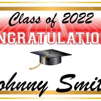 Grad Banners and signs
