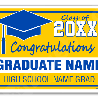 Grad Banners and signs