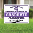 GarfieldHighSchool GradSign 2020 24X18