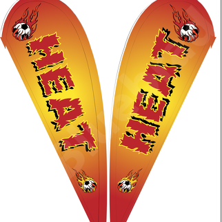 Team Feather Flag ideas