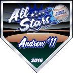 Sunset All Stars Baseball Pennant 1380 1497487312