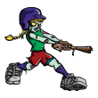 SOFTBALL CLIPART