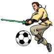 Star Wars Obe One  Soccer Mascot